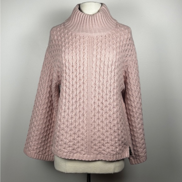 Heavy Knit Cowl Neck Sweater Pullover - Picture 1 of 6